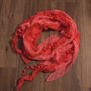 Coral Scarf
